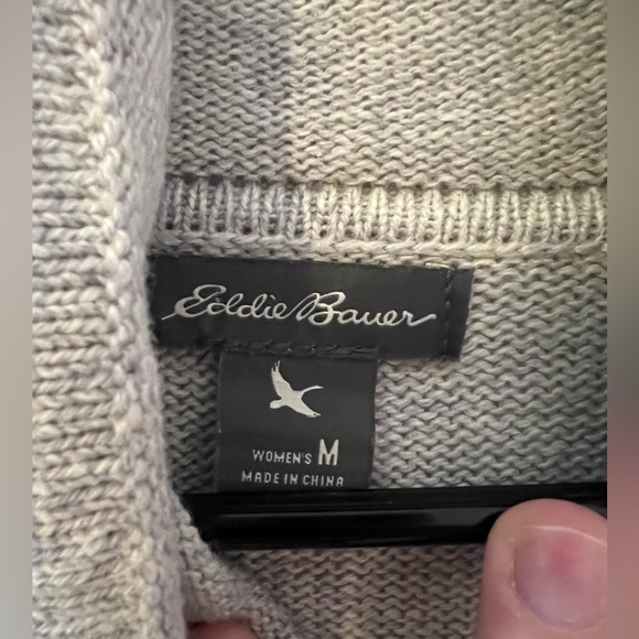 Eddie Bauer Women’s Medium Cowl Neck Sweater - Picture 2 of 4